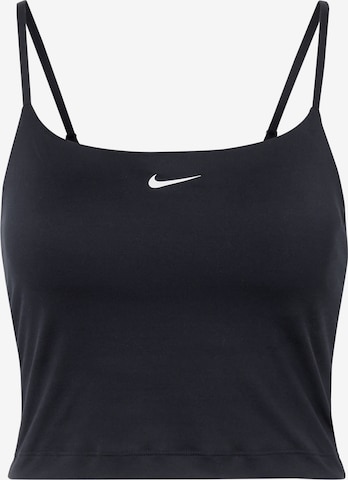 Haut de sport 'ONE' NIKE en noir : devant