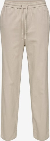 Only & Sons Loosefit Hose 'Sinus' in Grau: predná strana