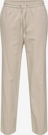 Only & Sons Pantalon 'Sinus' en greige, Vue avec produit