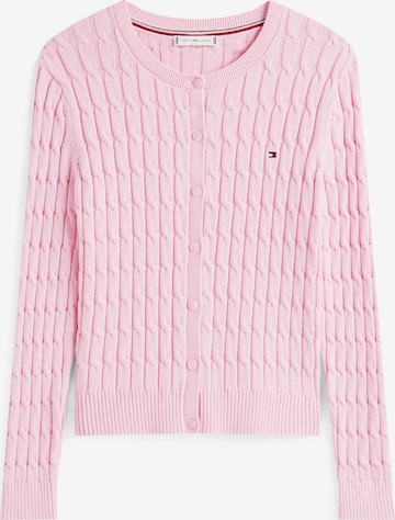 rožinė TOMMY HILFIGER Kardiganas: priekis