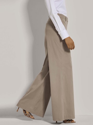 Wide Leg Pantalon MADELEINE en beige