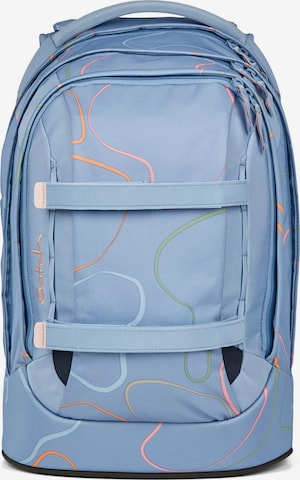 Satch Rucksack in Blau: Vorderseite