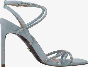 Tamaris Heart & Sole Strap Sandals in Blue