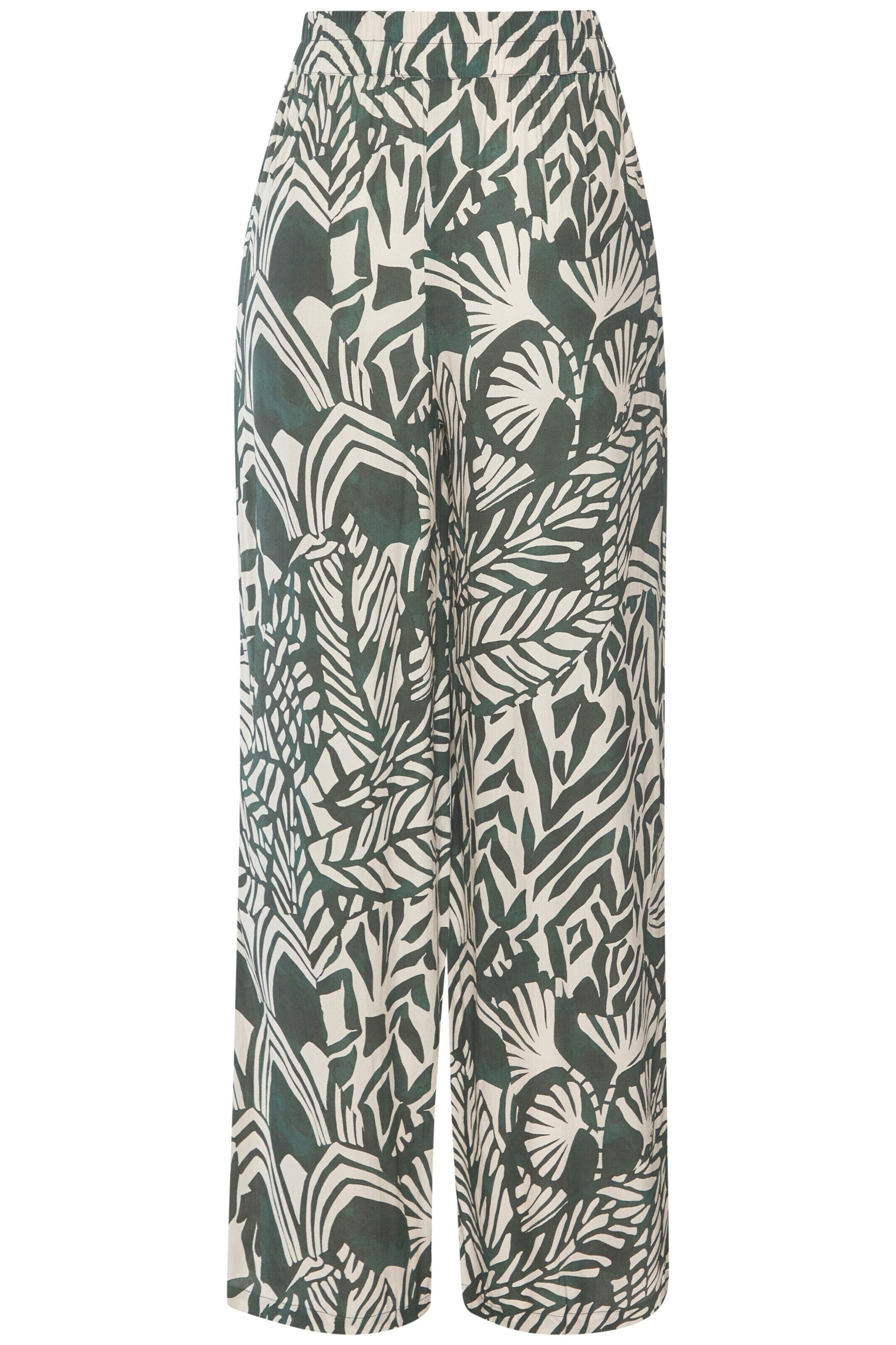 Wide Leg Pantalon LASCANA en vert