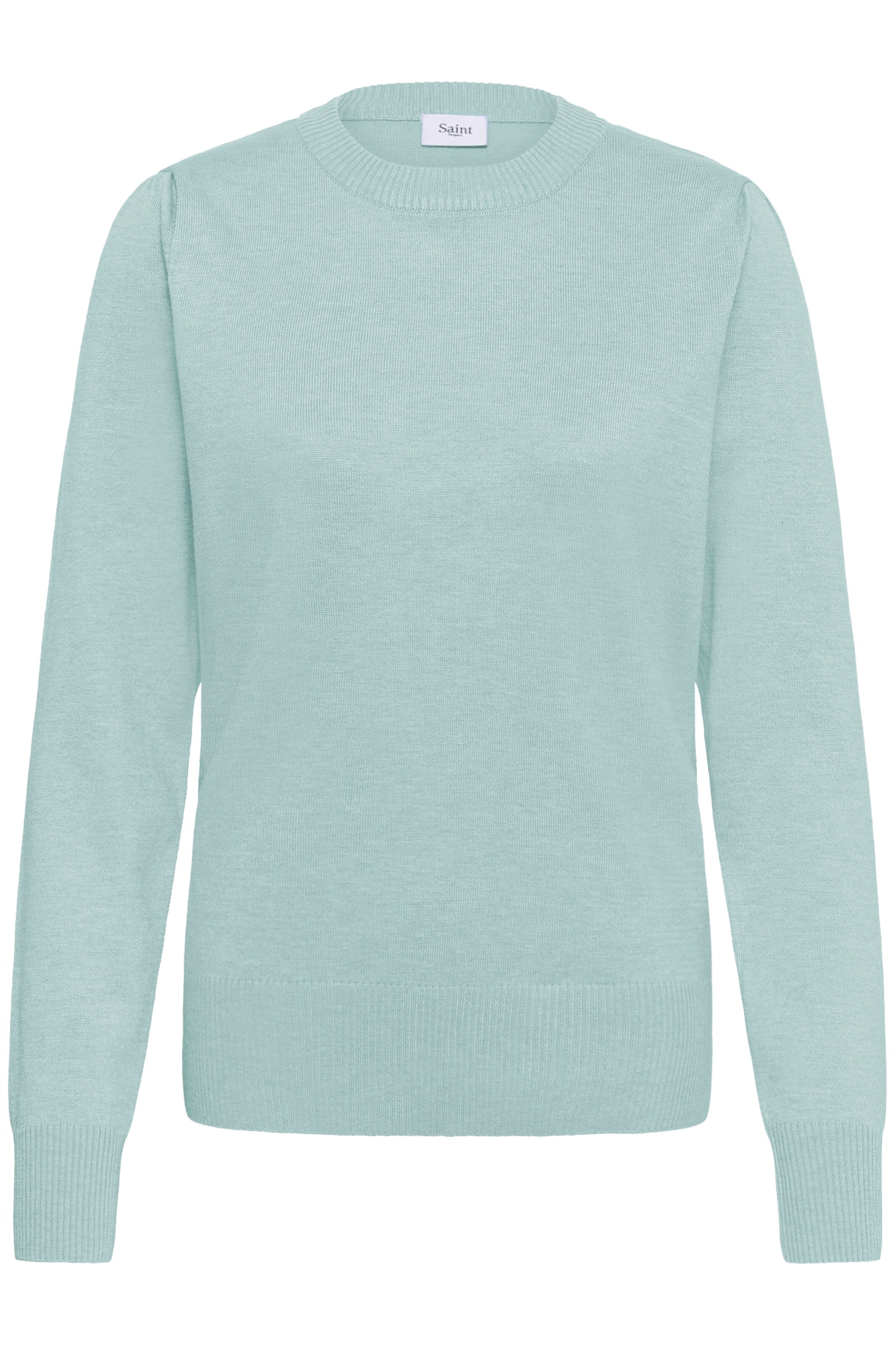 SAINT TROPEZ Sweater in Green: front