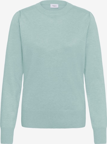 SAINT TROPEZ Sweater in Green: front
