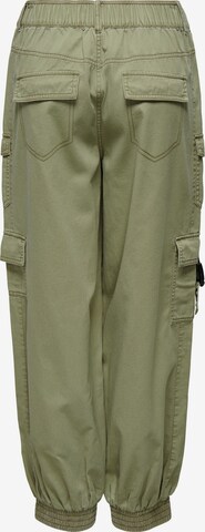 ONLY Tapered Cargohose 'Stine' in Grün