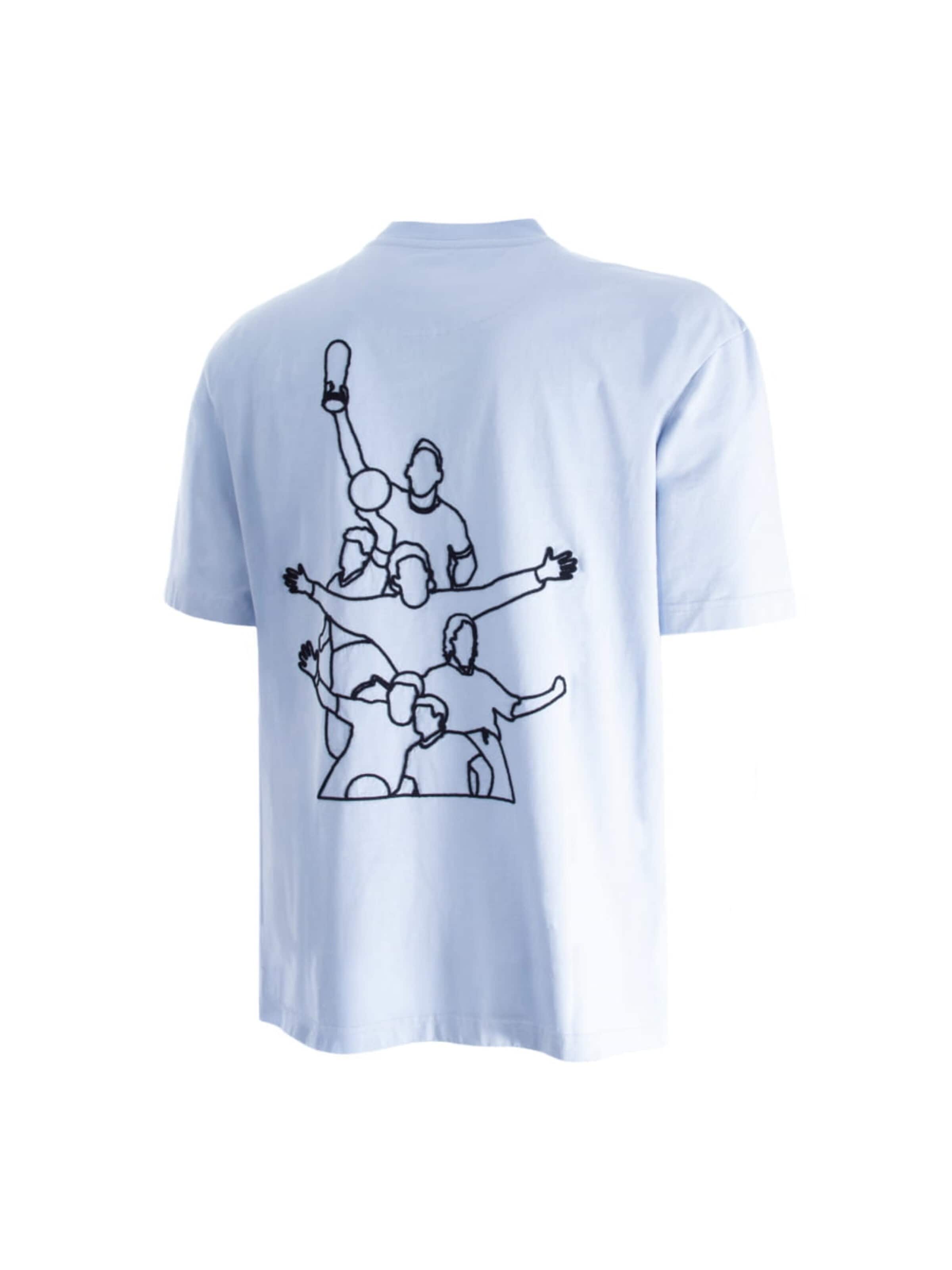 COPA FOOTBALL Shirt 'Argentina Legends Geborduurd T-shirt' in Blue