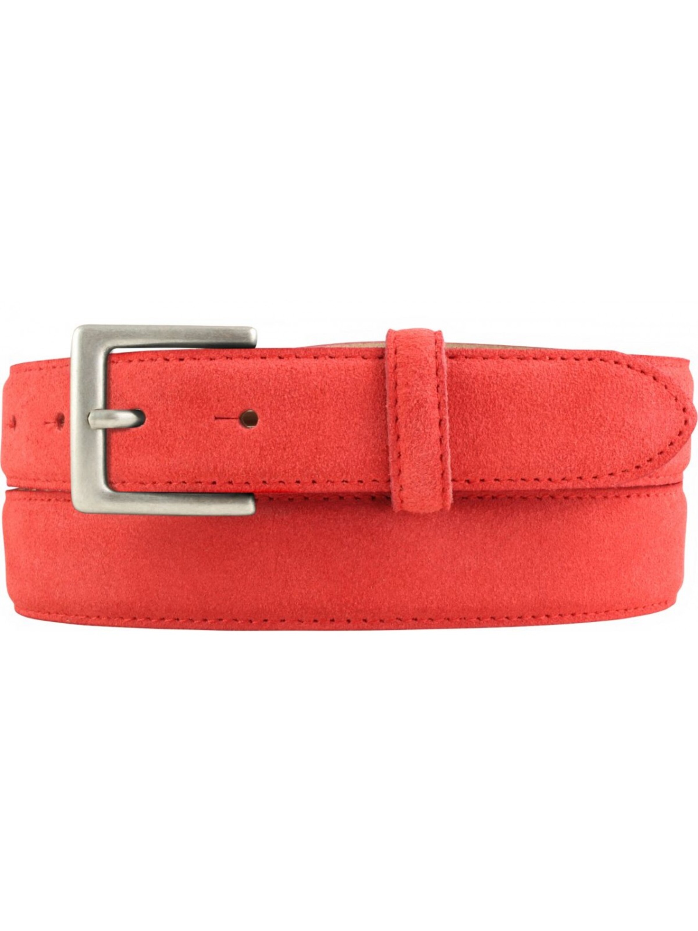 BELTINGER Gürtel 'Materae'‌‌‌‌‌‌‌ in Rot: Vorderseite