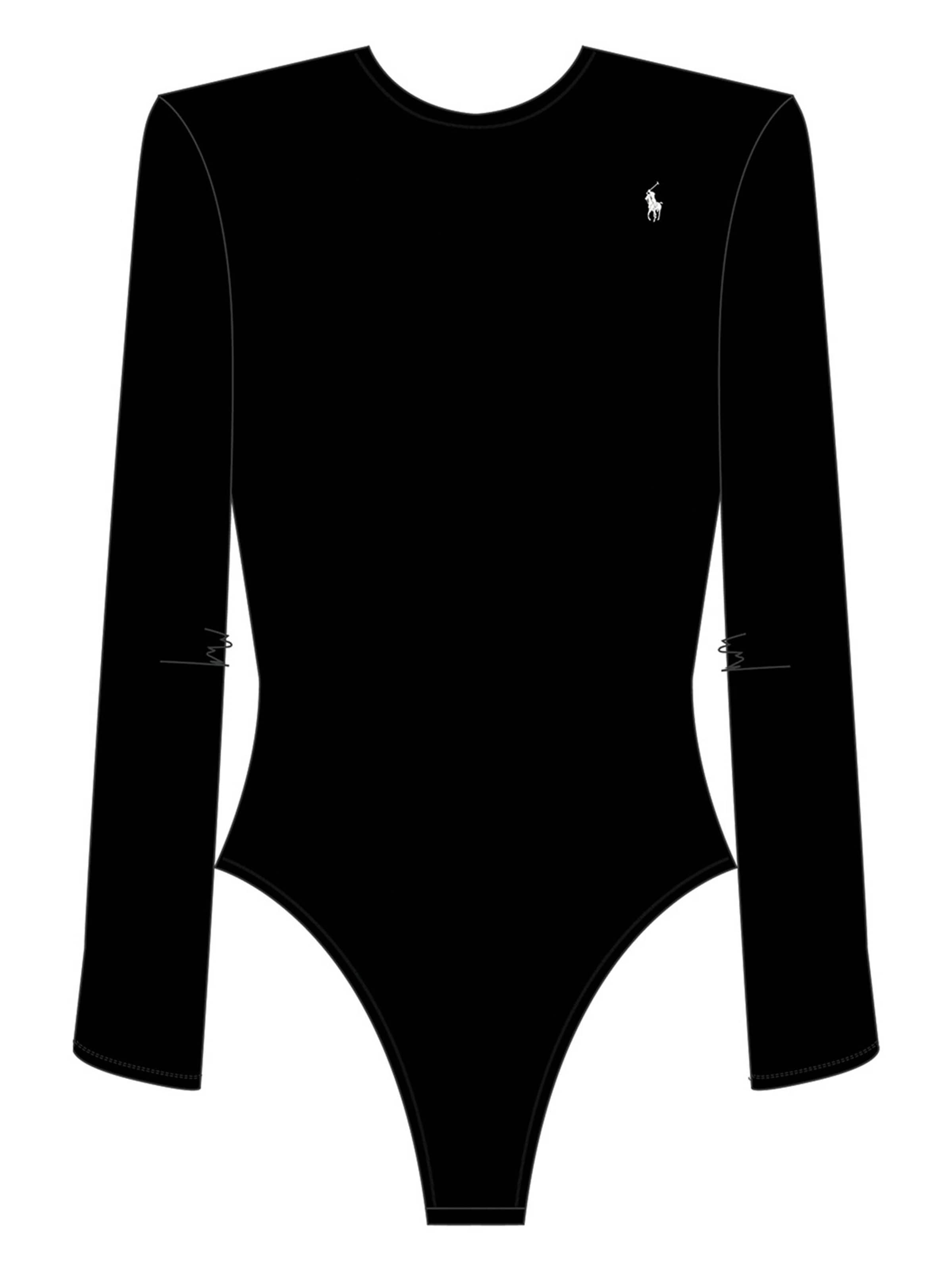Polo Ralph Lauren Body ' Club Cotton ' in Schwarz: Vorderseite