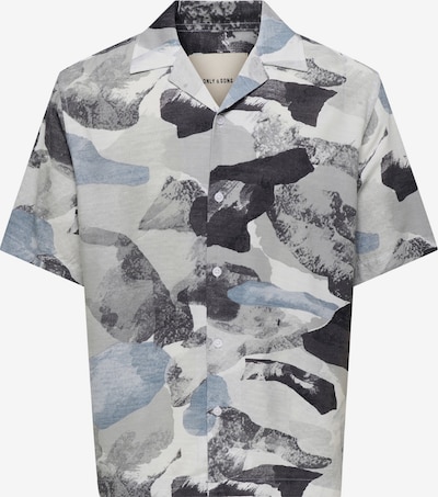 Only & Sons Paita 'ONSHARVI' värissä savunsininen / opaali / harmaa / antrasiitti, Tuotenäkymä