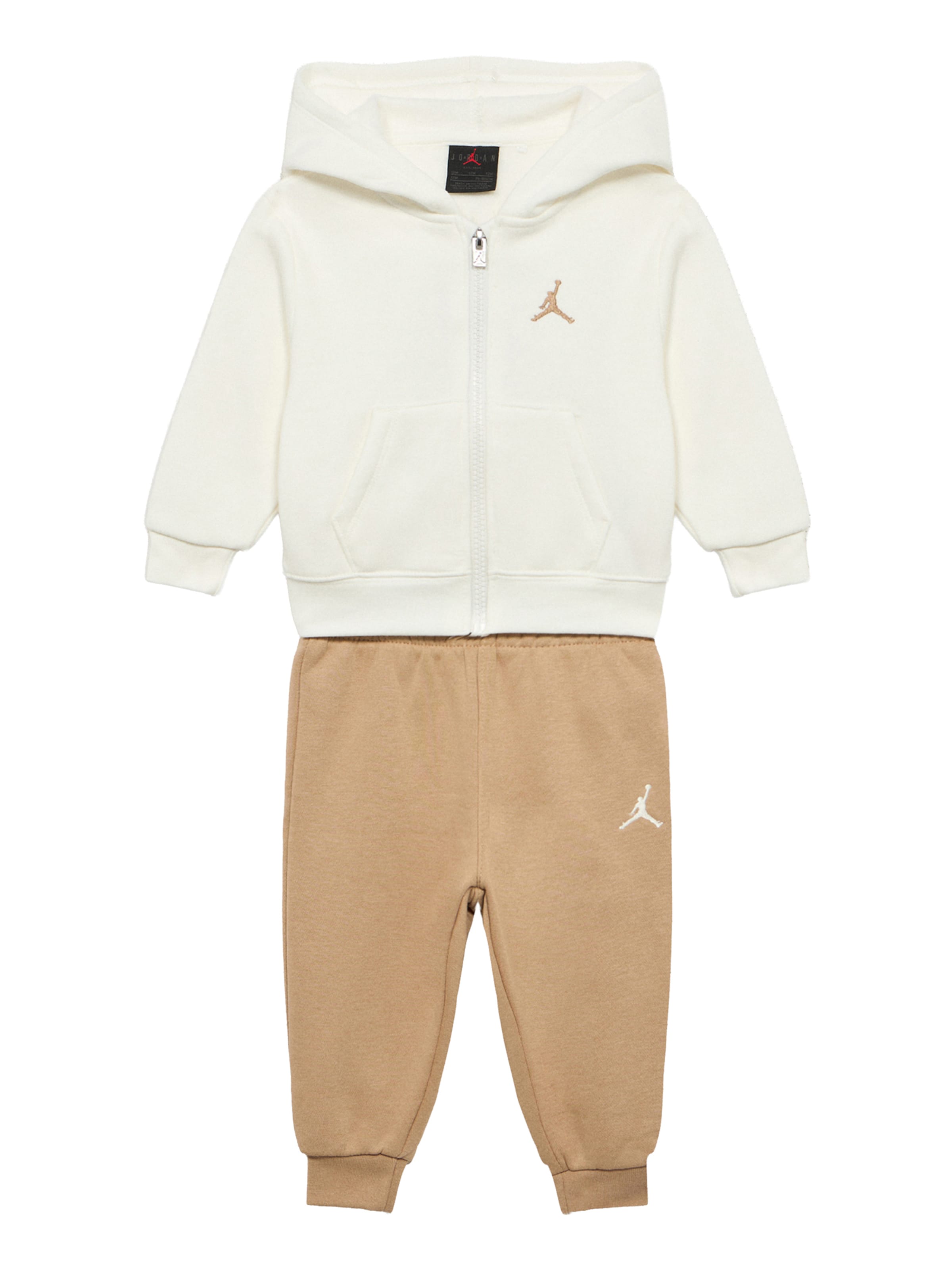 Jordan Φόρμα τρεξίματος 'BRKLN FLC' σε μπεζ: μπροστά