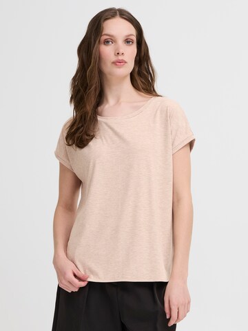 T-shirt 'IHREBEL' ICHI en gris : devant