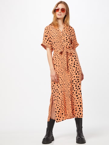 CATWALK JUNKIE Shirt Dress in Orange