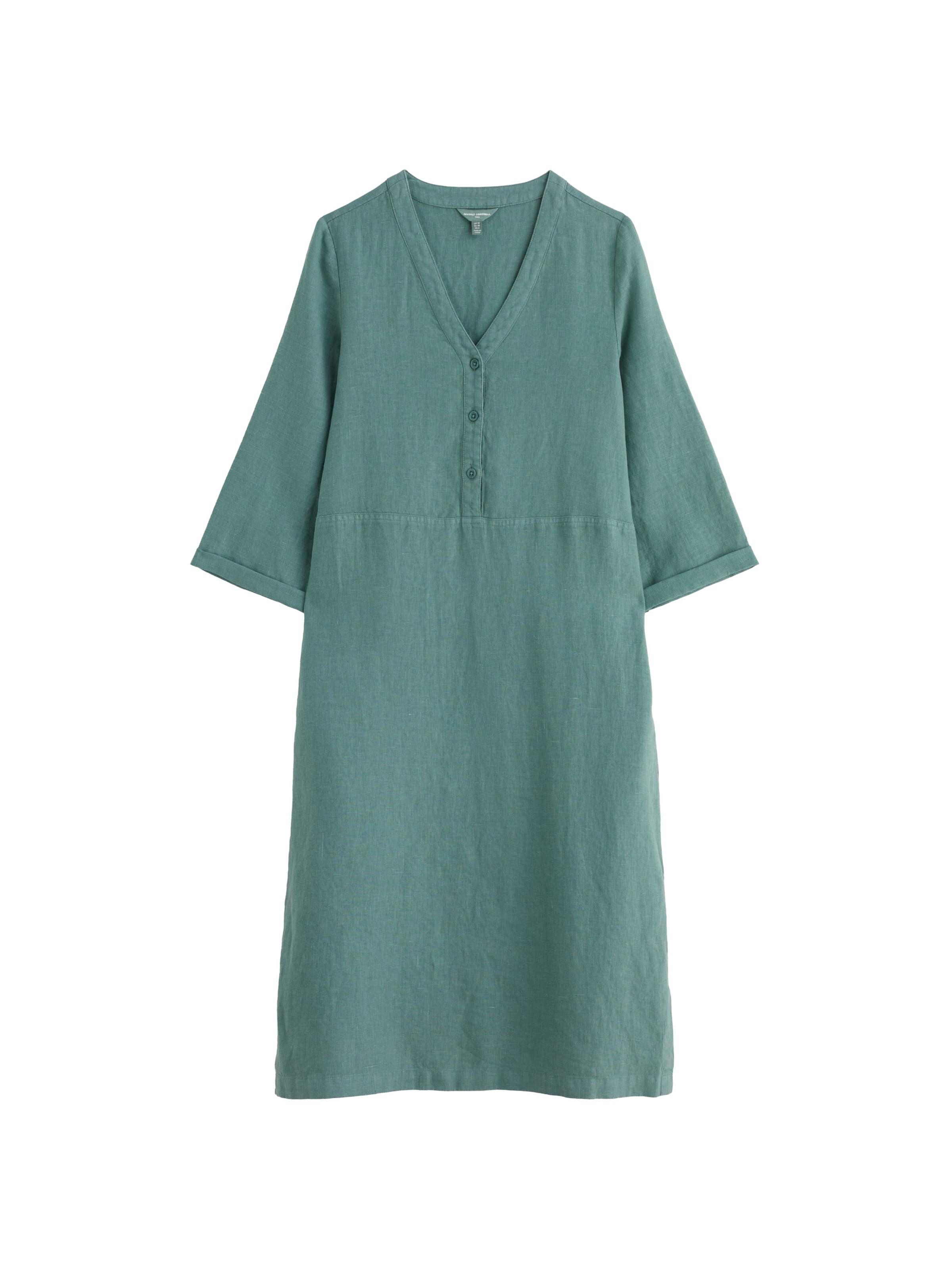 Seasalt Cornwall Kleid 'Dew Drop' in Grün: Vorderseite