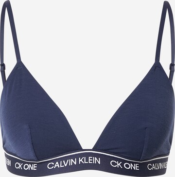 Calvin Klein Underwear Triangel BH in Blau: predná strana