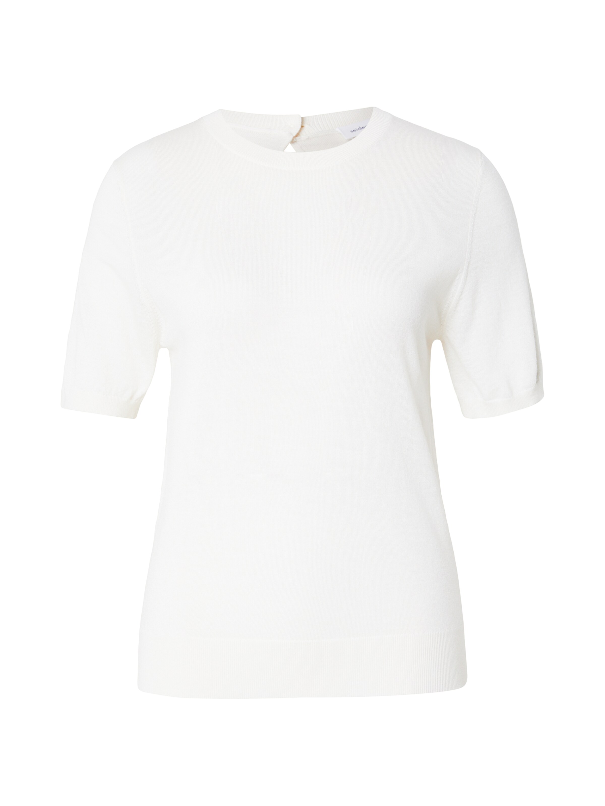 Pull-over 'August Drop 252' SEIDENSTICKER en blanc : devant