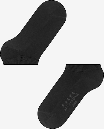 FALKE Füßlinge 'Active Breeze' in Schwarz: Vorderseite