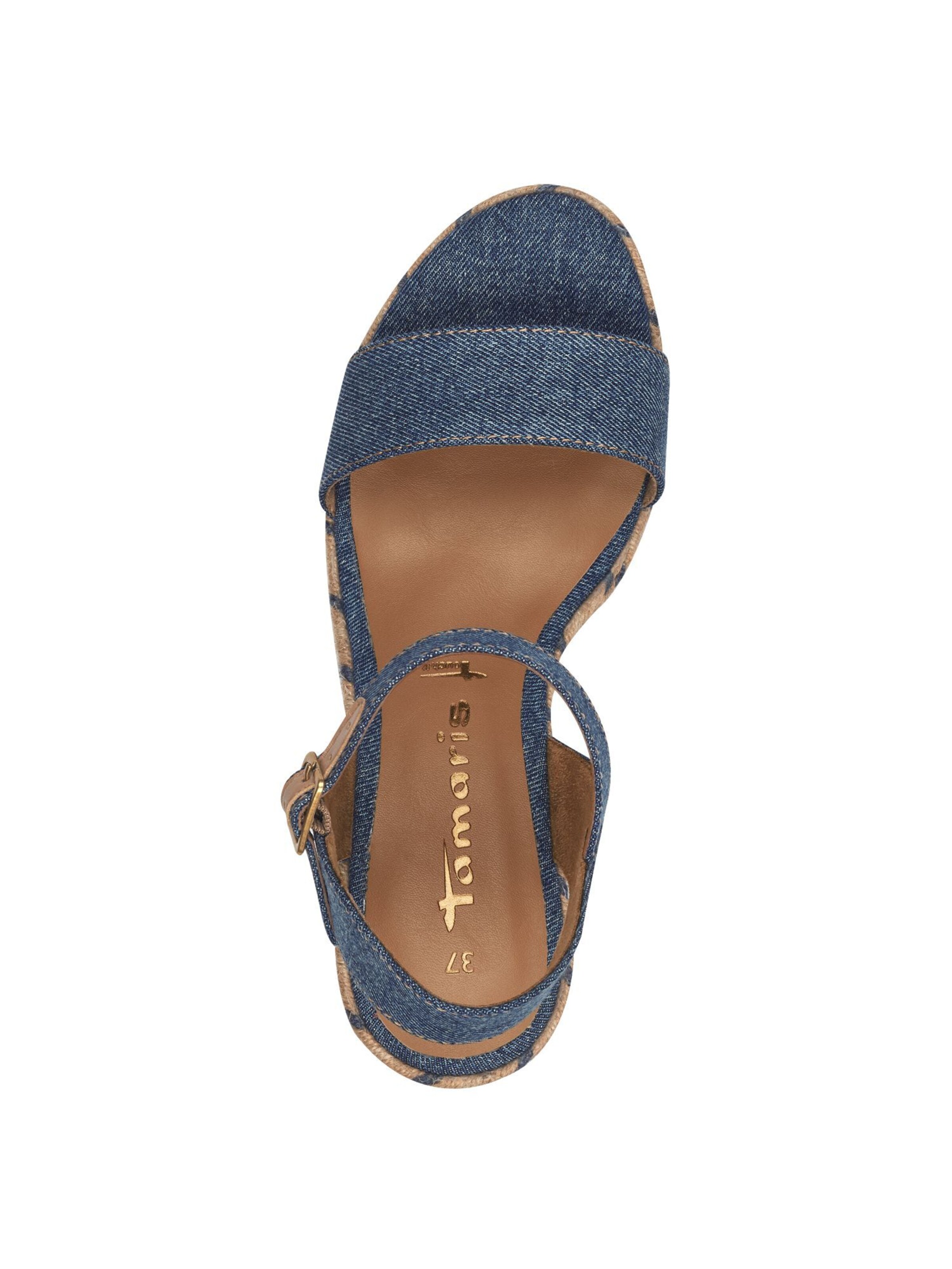 Tamaris Sandaal in Blauw