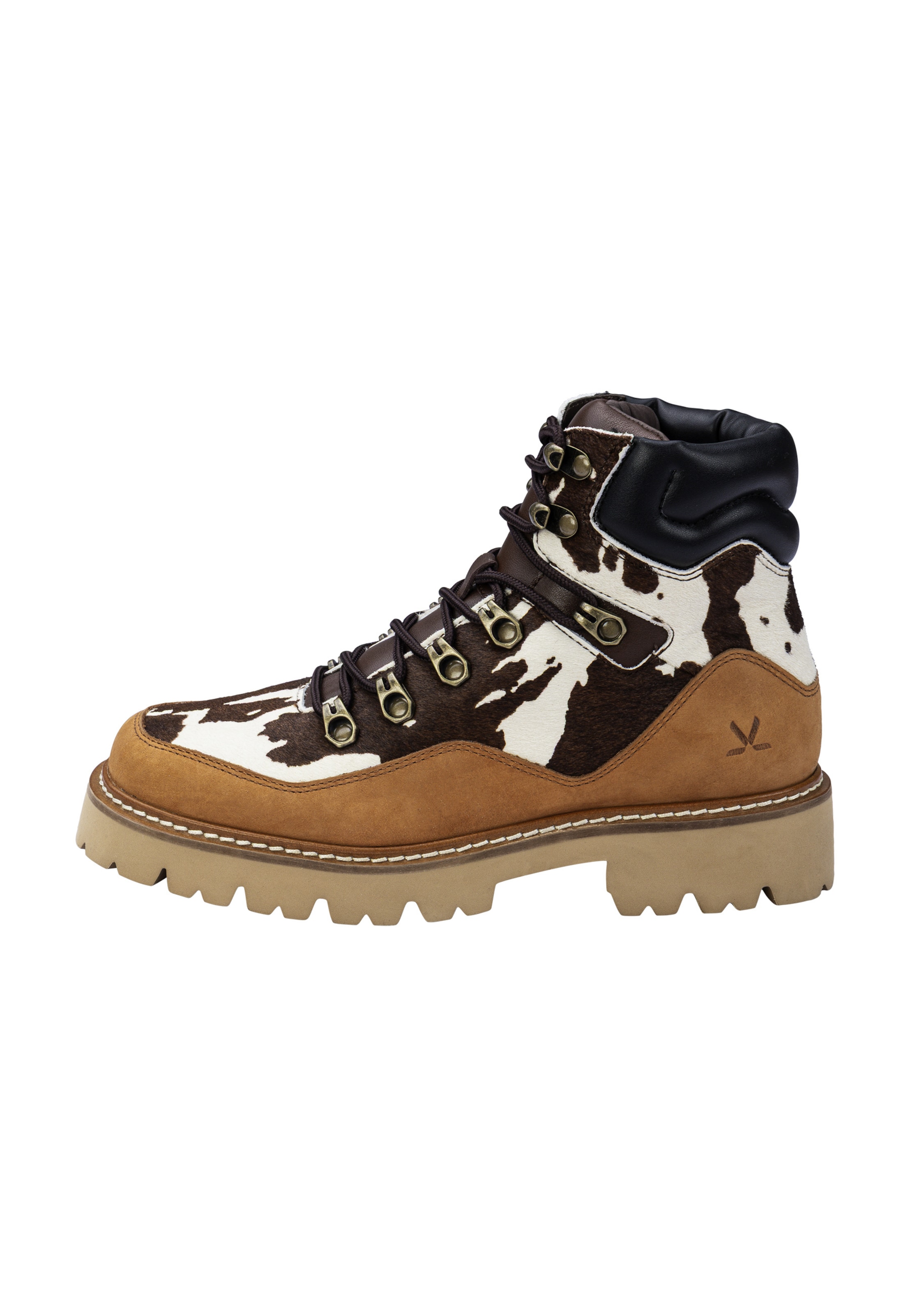 Bottes à lacets 'MARCH 347' LLOYD en marron : devant