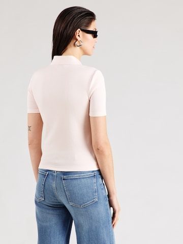 Calvin Klein Jeans Tričko – pink: zadní strana