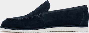 Mocassin '2604-1' Estro en bleu : devant