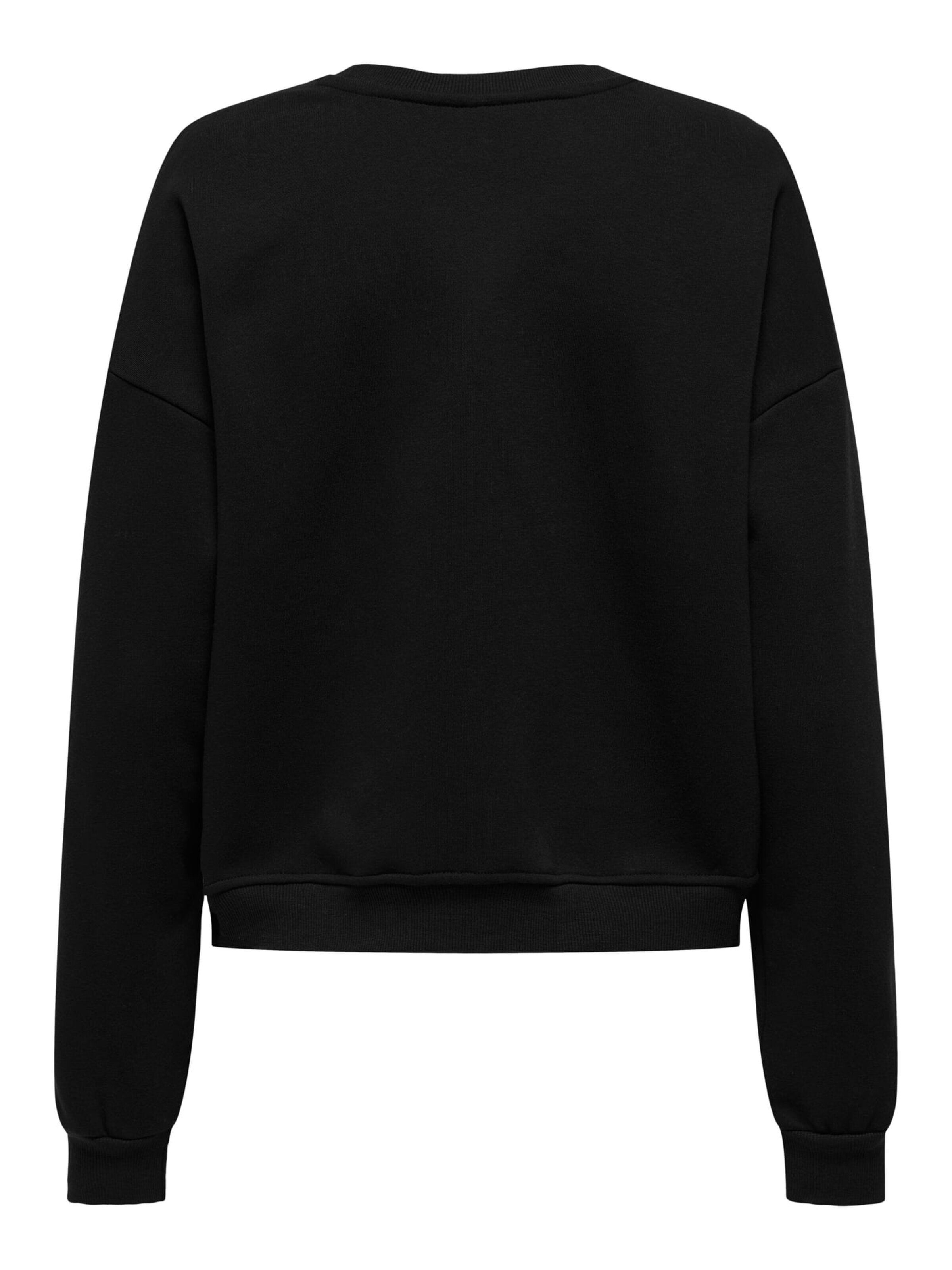 ONLY Sweatshirt 'Elisanna' in Black