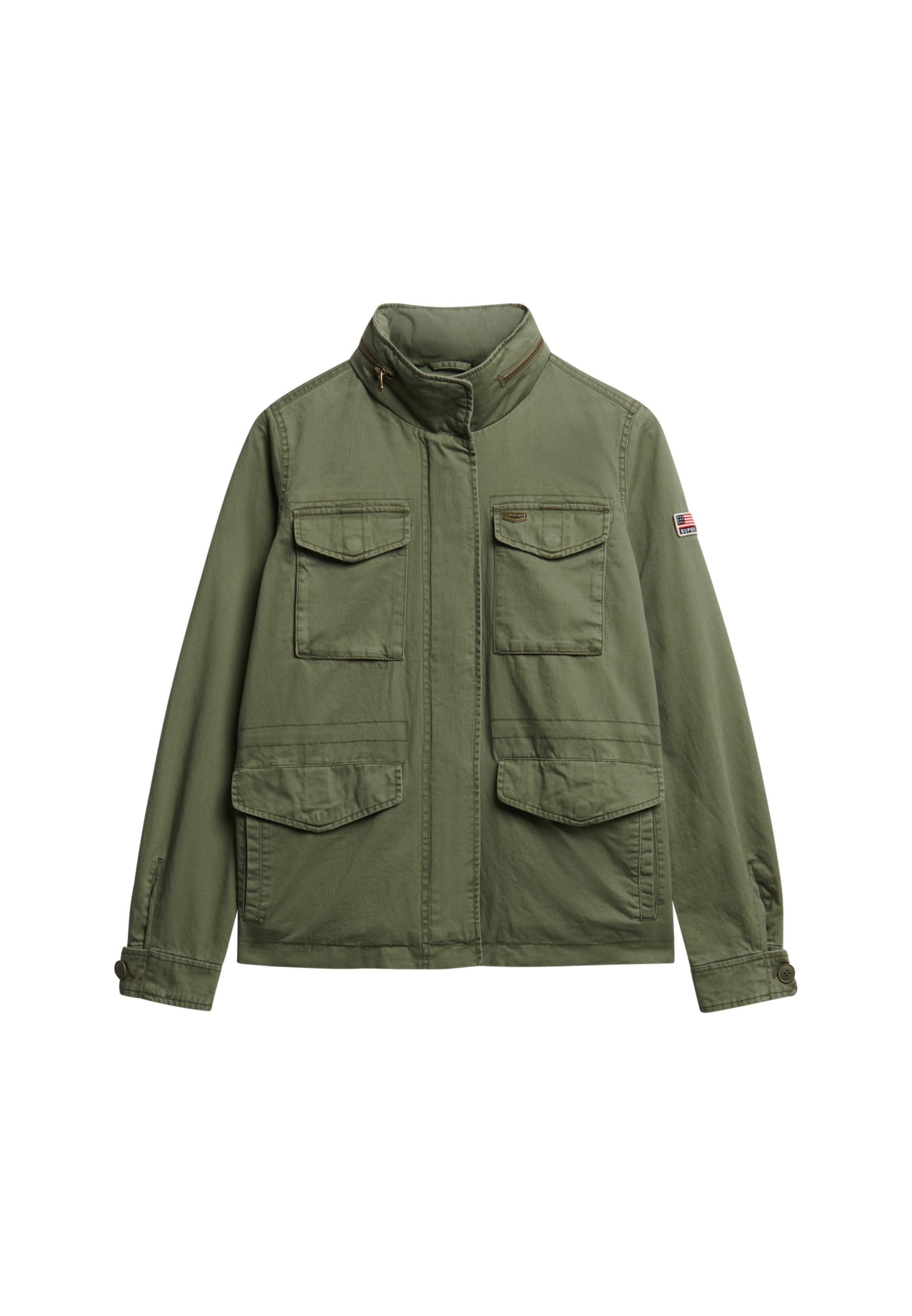 Superdry Between-Season Jacket 'M65Rookie' in Green: front