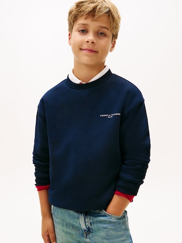 TOMMY HILFIGER Sweatshirt in Blau