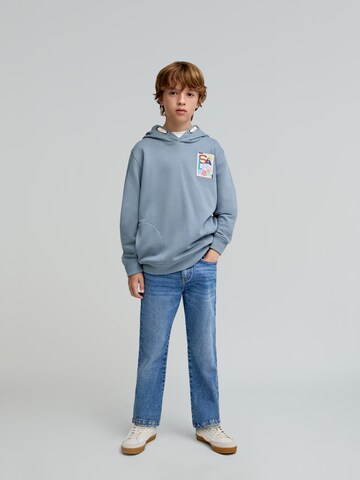 Scalpers Sweatshirt in Blue: front