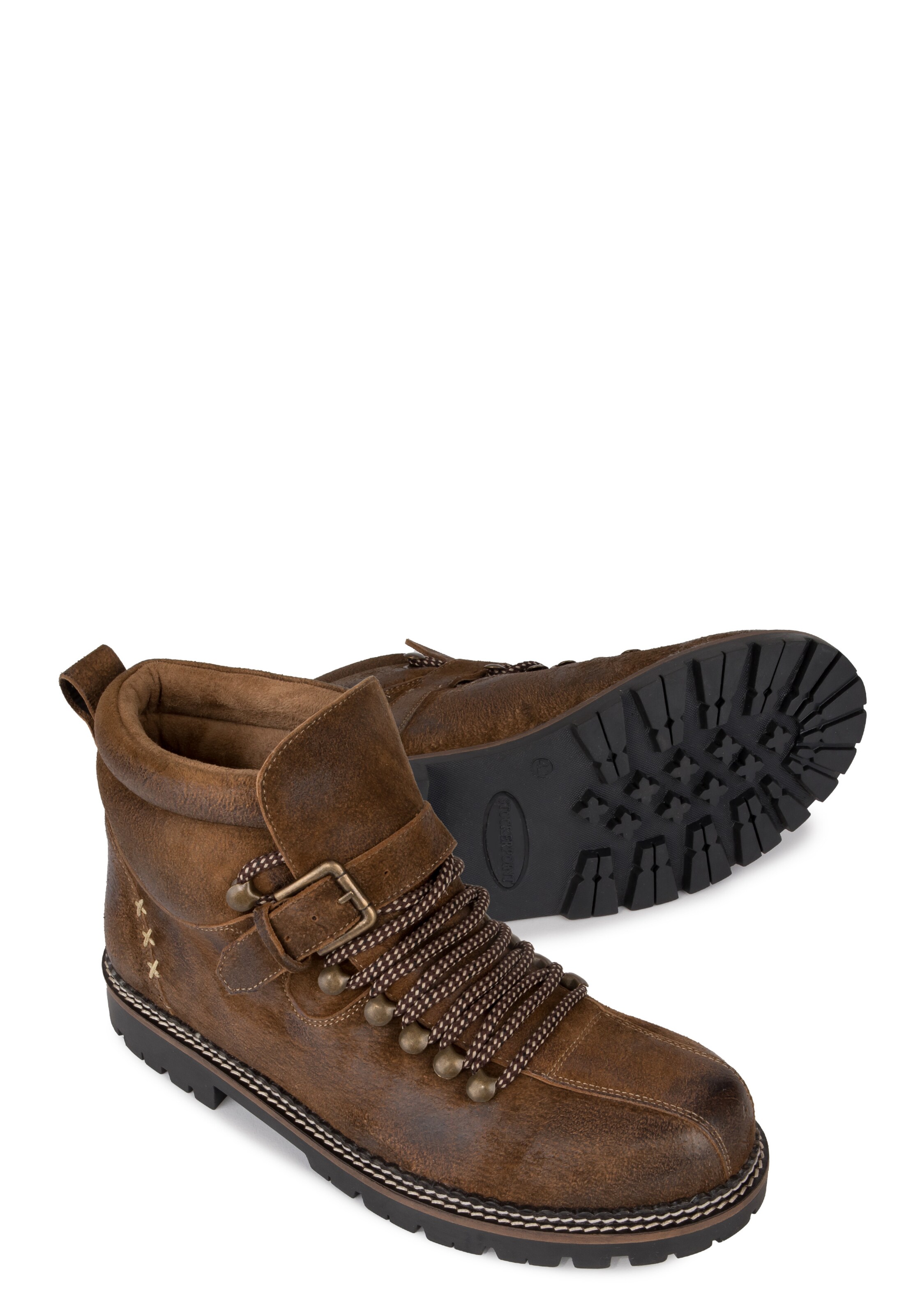 STOCKERPOINT Traditional shoes 'Tiago' in Brown