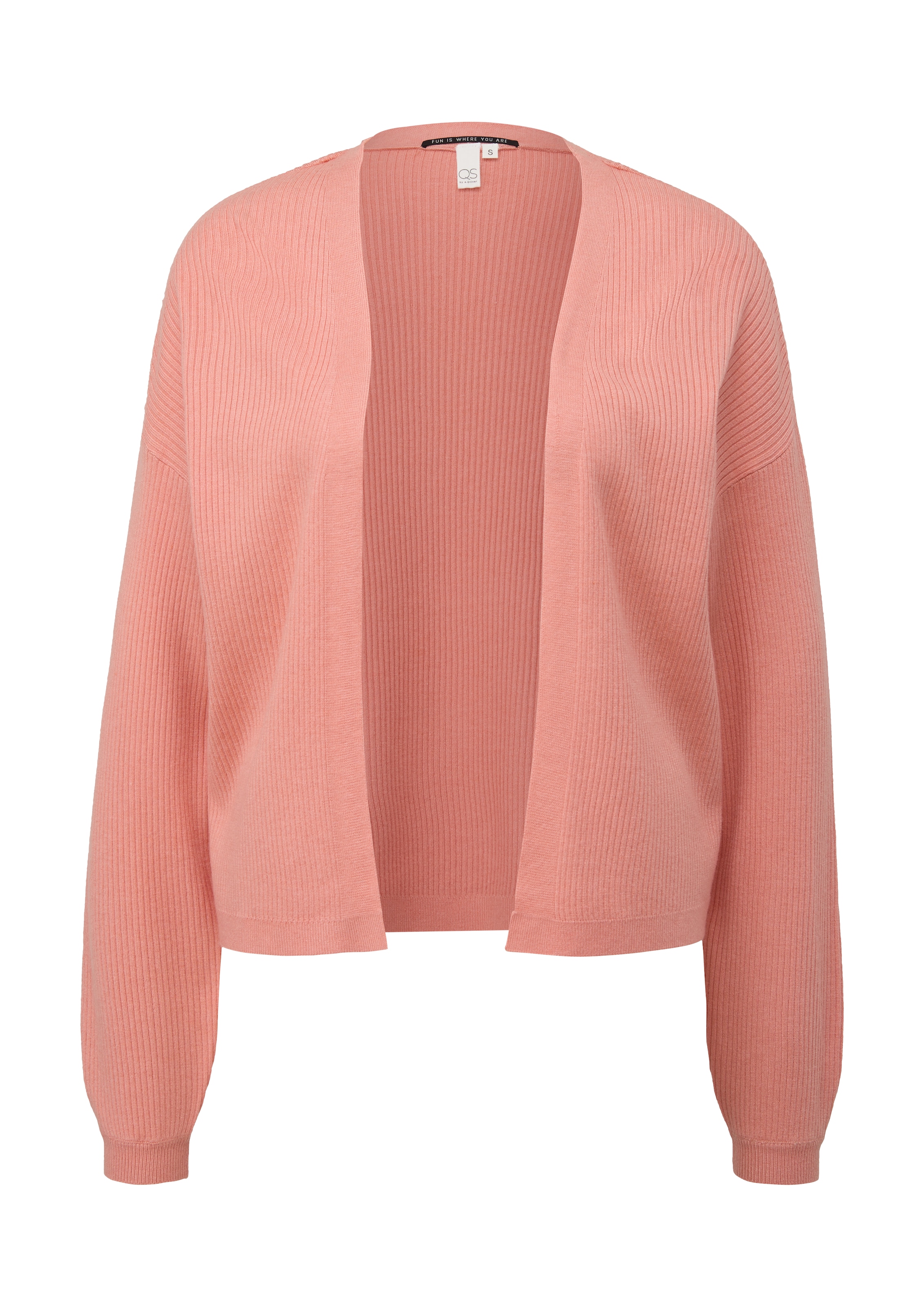Cardigan QS en orange : devant