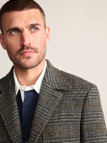 Coupe regular Veste de costume Next en vert