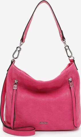 Suri Frey Pouch ' SFY Suzy ' in Pink: front