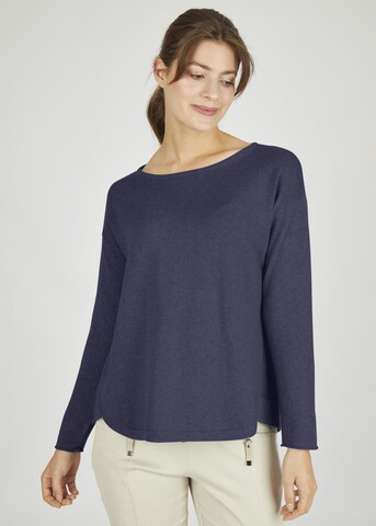 Pull-over eve in paradise en bleu : devant