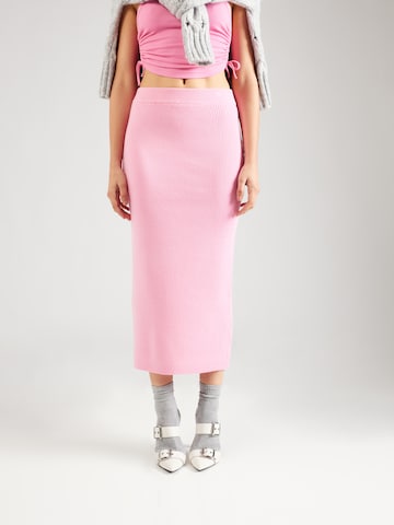 GLAMOROUS Skirt in Pink: front