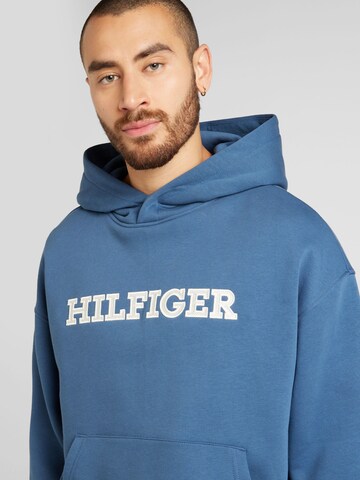 TOMMY HILFIGER Sweatshirt in Blau