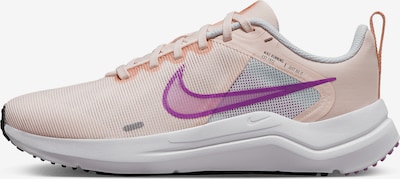 NIKE Loopschoen 'Downshifter 12' in de kleur Grijs / Lila / Koraal, Productweergave