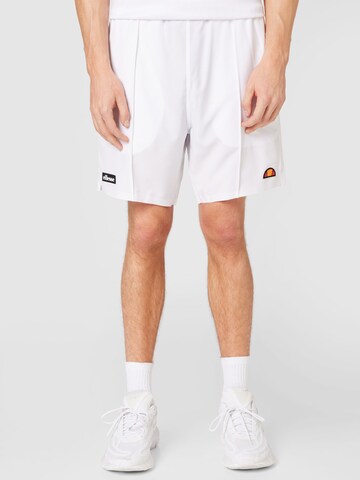 ELLESSEregular Sportske hlače 'Joie' - bijela boja: prednji dio