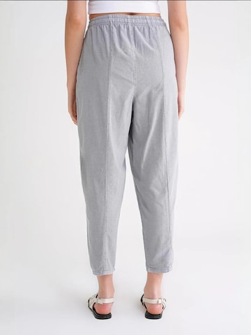 MixRay - Loosefit Calças em cinzento