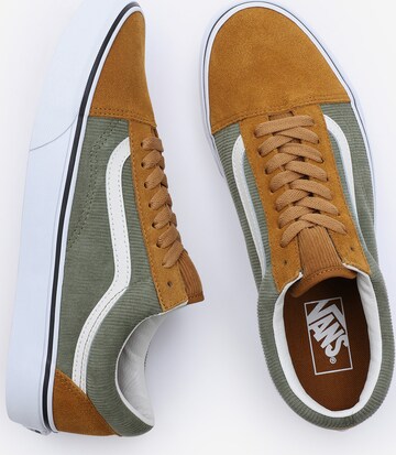 VANS - Sapatilhas baixas 'Old Skool' em castanho