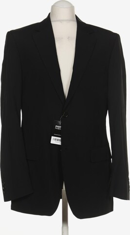 RENÉ LEZARD Suit Jacket in M-L in Black: front