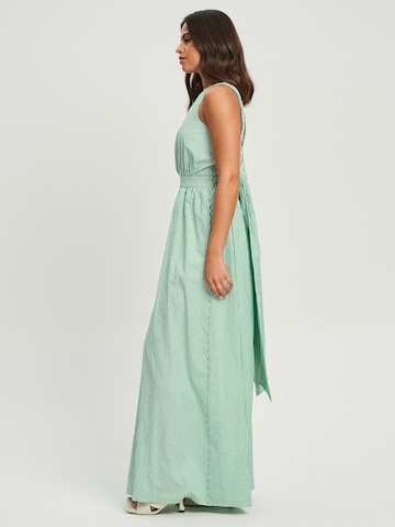 Robe 'ESMERELDA' REUX en vert