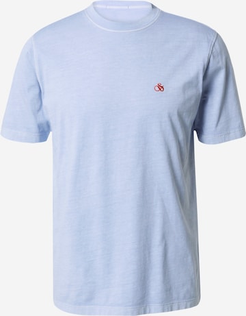 SCOTCH & SODA T-shirt i blå: framsida