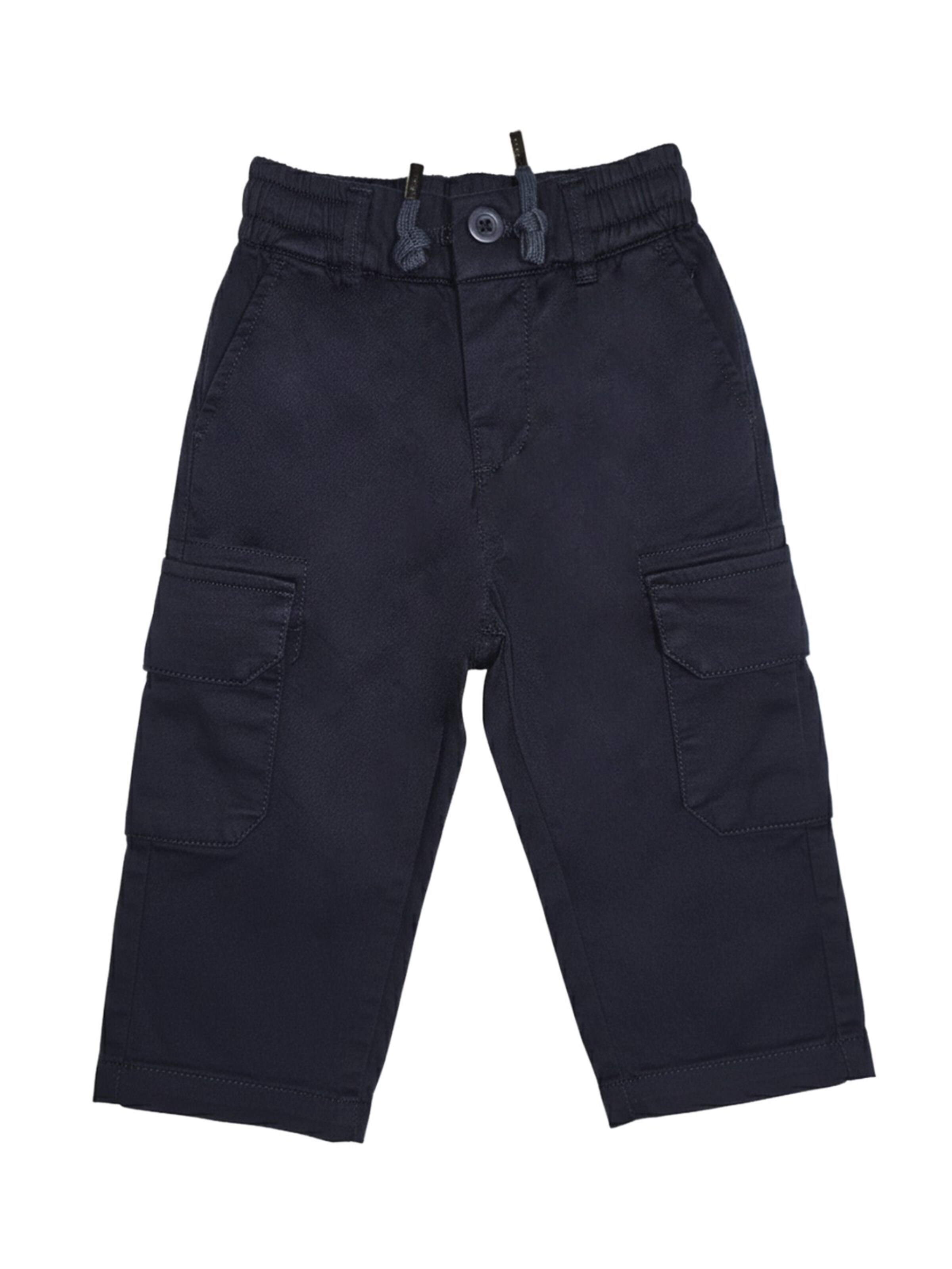 Jeckerson Regular Broek 'Pantalone blu per neonato' in Blauw: voorkant