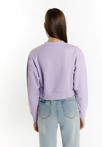 MYMO Sweatshirt 'Keepsudry' i lila