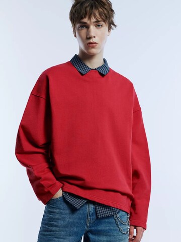 Pull&Bear Bluzka sportowa 'STWD' w kolorze czerwony