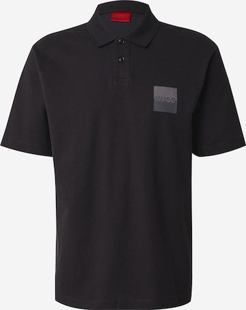 HUGO Paita 'Dusplity' värissä musta: etupuoli