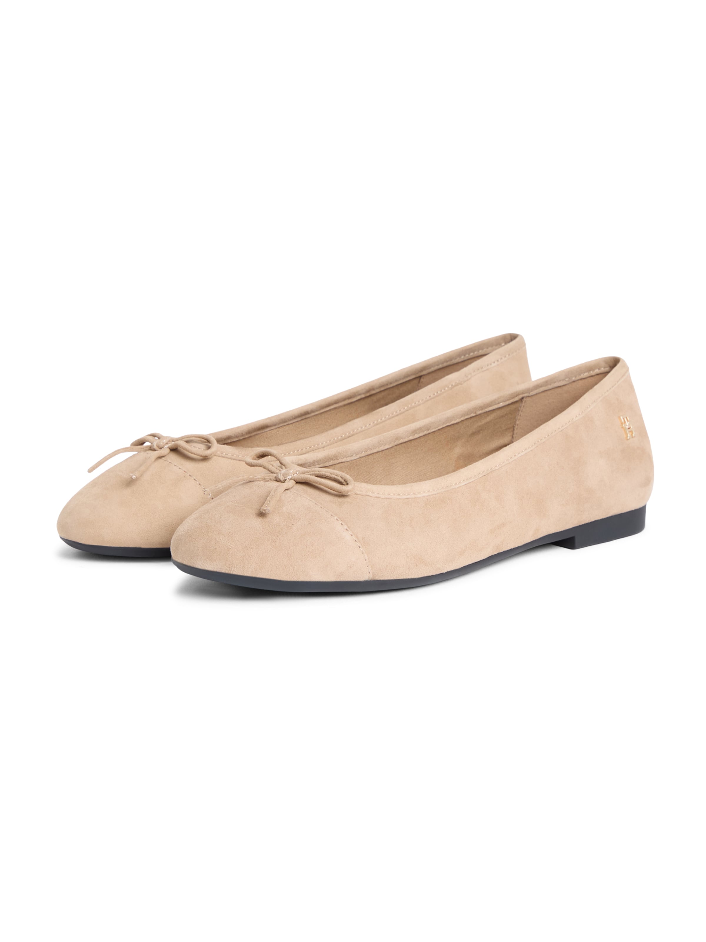 TOMMY HILFIGER Ballet Flats in Brown