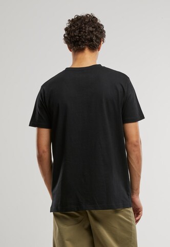 Mister Tee Shirt 'Detroit Tiger Head' in Schwarz